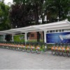 济源学校自行车棚——郑州自行车棚厂家