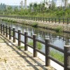 鹤壁仿树皮栏杆-郑州价格合理的仿树皮护栏供应