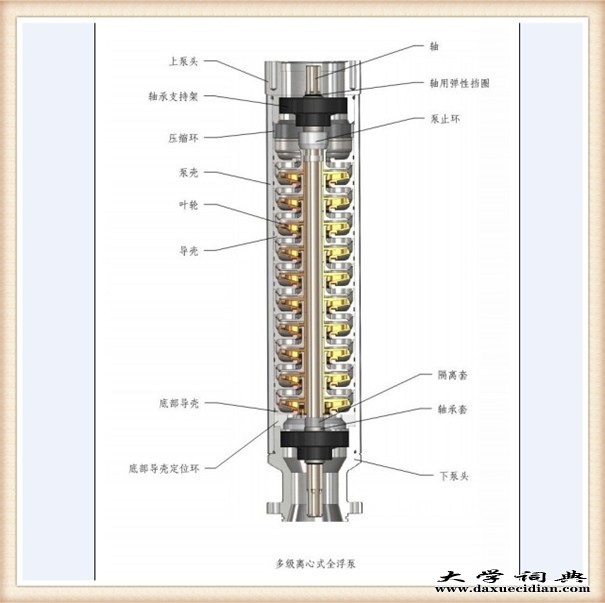 潜油电泵_多级离心式全浮泵-13510140581