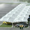 上海膜结构停车棚-膜结构停车棚价格