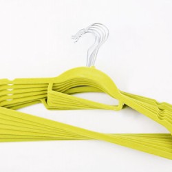 塑料植绒衣架定做-供应实惠的塑料植绒衣架