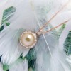 南洋金珍珠定制-金色珍珠项链厂家供应-推荐金麒福珠宝