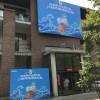 广州市喷绘招牌，高空喷画灯布安装，高空广告工艺制作安装