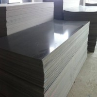 米白色PVC板化工石油电镀PVC板加工耐酸碱聚氯乙烯板
