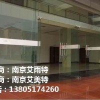 南京钢化玻璃门安装
