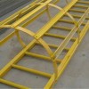 玻璃钢爬梯 直销玻璃钢围栏安全防护平台直爬梯阔架可定制