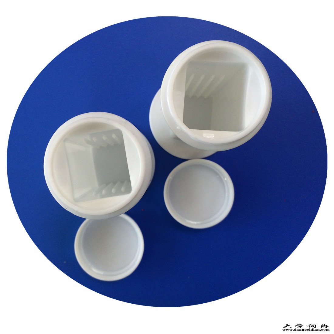 塑料染色缸圆形塑料载玻片染色缸