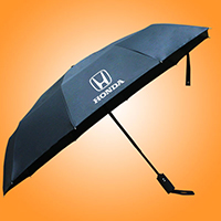 自开收三折广告伞 全自动三折伞 自开收雨伞