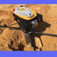 手持挖坑机农业挖土手持实用打坑头小型电动大功率