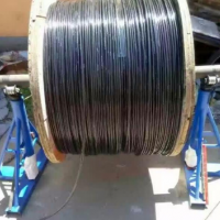电缆放线架5吨8吨三角立式线缆支架光纤光缆液压螺旋手板棘轮式