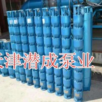 天津潜成高扬程420米井用温泉泵厂家，功率160KW热水泵
