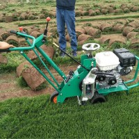 安徽六安草皮起草机 绿化园林设备 双轮草皮铲除机价格