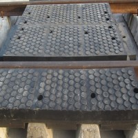 橡胶道口板，P50橡胶道口铺面板