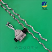 ADSS光缆悬垂线夹预绞丝直线悬挂头铝合金材质金具串