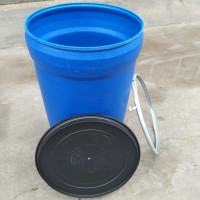 200升锥形桶开口200L锥形塑料桶能摞起来200升塑料桶