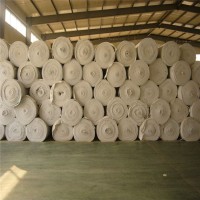 大量现货白色涤纶养护加固土工布加工定制公路隧道工程长丝土工布