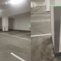 提升体验的停车场护角条安装施工