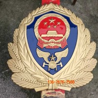 消防队徽生产定做厂家 铸铝大型消防徽供应销售