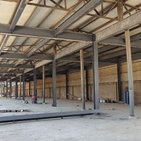 丰台钢结构厂房工期短/北京福鑫腾达彩钢钢构钢结构升顶