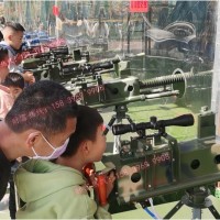 气炮枪打靶射击项目 公园激光打靶机 网红橡胶弹模拟射击设备