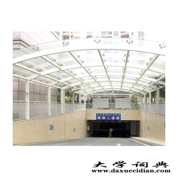 平谷彩钢钢构工程/福鑫腾达钢结构商场、车库出入口图1