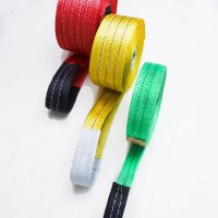 彩色扁平吊装带 行车布吊绳 工业起重吊带2/3/5/8吨6米