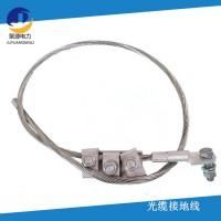 OPGW光缆接地线配置并沟线夹铝鼻子光缆接地装置