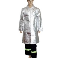 耐高温隔热大衣铝箔防护服钢厂铸造锻造防热服铝箔围裙