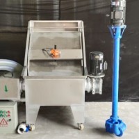 西藏 水泡粪专用设备，斜筛式干湿分离机