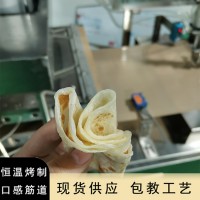 山东单饼机 中盛元合不锈钢烙馍机多功能印花春饼机厂家