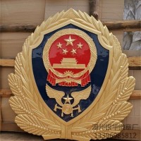广东省哪里有生产警徽厂家 大型国徽悬挂式消防徽定做