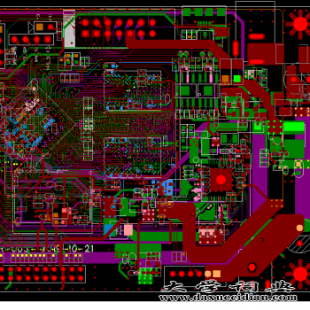4层射频电路板设计_RF_PCB设计图1