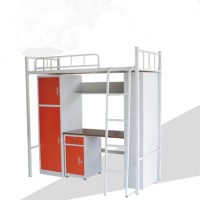 深圳公寓床 员工宿舍双层床 卡式连接安装 牢固b2b平台